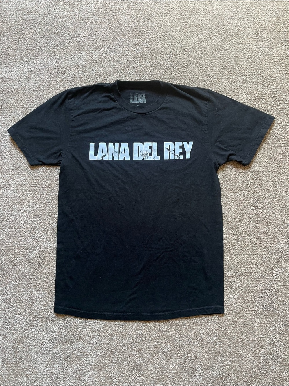 2024 Lana Del Rey Black Tour Tee